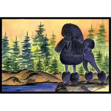 Carolines Treasures Poodle Doormat - 24 x 36 in. SS8196JMAT